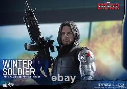 Hot Toys 1/6 Scale Captain America Civil War Winter Soldier US Seller New