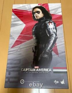 Hot Toys Captain America Civil War Winter Soldier Figure MMS241 Used