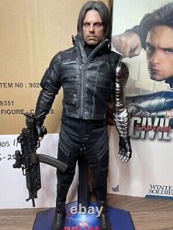 Hot Toys Civil War Captain America Bucky Barnes Winter Soldier 12 inch Action