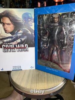Hot Toys Civil War Captain America Bucky Barnes Winter Soldier MMS 351