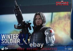 Hot Toys MMS351 1/6 Captain America- Civil War Winter Soldier 2.0 Action Figure