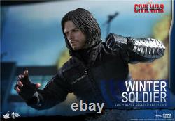 Hot Toys MMS351 Captain America- Civil War Winter Soldier 2.0 1/6 Figure INSTOCK
