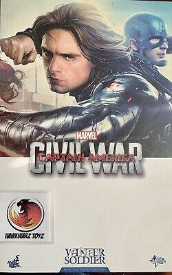 Hot Toys Marvel Captain America Civil War Winter Soldier MMS351 1/6 Sideshow