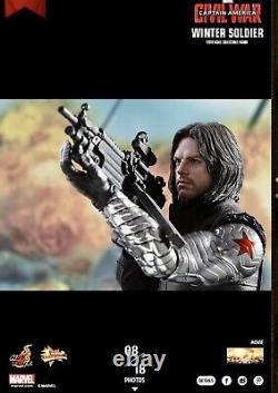 Hot Toys Marvel Captain America Civil War Winter Soldier MMS351 1/6 Sideshow