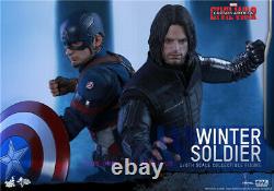 Hot Toys Mms351 1/6 Captain America Civil War Winter Soldier Toy Action Figure