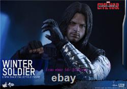 Hot Toys Mms351 1/6 Captain America Civil War Winter Soldier Toy Action Figure