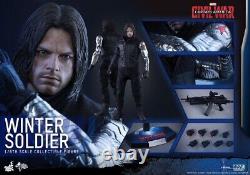 Hot Toys Movie Masterpiece Civil War / Captain America Winter Soldier 1/6 Figure