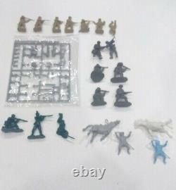 Huge Lot of Mixed Plastic Army Men Civil War / WWII Conte & Other Brands