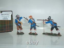 King And Country Pnm009b English CIVIL War Royalist Musketeer Pike + Musket Set