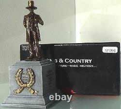 King & Country 2016 Chicago Toy Soldier Show Sp094 Abraham Lincoln On Plinth Mib