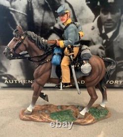 King & Country American Civil War Confederate Cavalry CW047 Loading Carbine