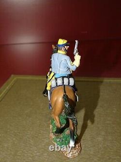 King & Country CIVIL War Confederate Cavalry Officer With Pistol
