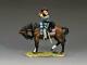 King and Country CW109 Confederate Cav Sgt Firing 1/30 Metal ACW Toy Soldier