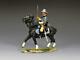 King and Country CW110 Confederate Cav Cpl Holding Gun 1/30 Metal Toy Soldier