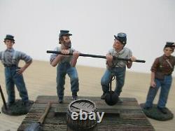 Limited Edition Boxed Britains 31134 Mortar & 4 Men American Civil War (f3)