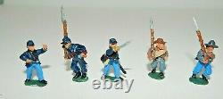 Lot of 24 Pro-painted 28mm CSA Confederate Soldiers USA Civil War