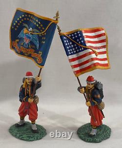 NIB Frontline NYZ6 Civil War 5th New York Zouaves Vol. Regt. Bearers COA #39