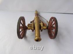Napoleonic American CIVIL War Brass And Wood Cannon Model