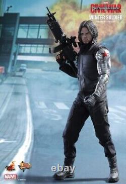 New Authentic Hot Toys Captain America CIVIL War Winter Soldier Bucky Mms351 1/6