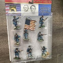 New Conte Collectibles Plastic Painted Union Iron Brigade 54mm toy soldiers