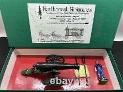 Northcoast Miniatures Civil War Civilian & Cannon 54mm Set# 151A