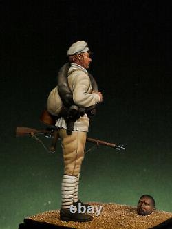 Painted figure Red Army Civil War in Russia miniature 54 mm resin Altores Studio
