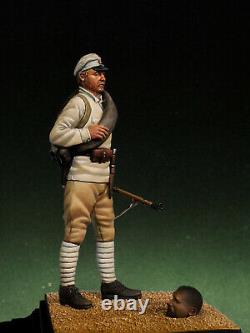 Painted figure Red Army Civil War in Russia miniature 54 mm resin Altores Studio