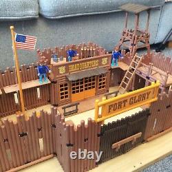 Playmobil 3806 Fort Glory Playset US Cavalry, Western, Civil War, Soldiers LOOK