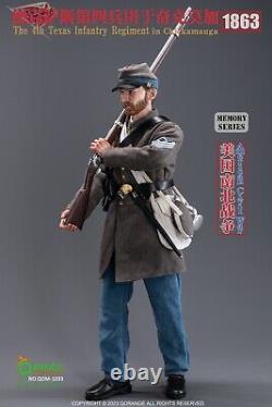 QORANGE QOTOYS QOM-1033 1/6 American Civil War Male Soldier Action Figure Toy