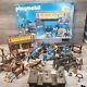 Rare Playmobil 1704 Cavalry Super Deluxe Set Box Incomplete But Loads Of Extras