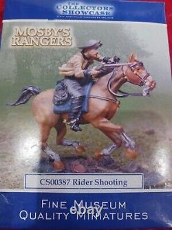 Rare mosby ranger figure horse Civil war Confederate 1/30 jenkin Britain cs00387