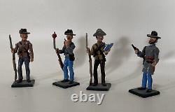 Ronald Wall Classic Miniatures Civil War Confederate Infantry with Box Set 36