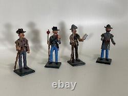 Ronald Wall Classic Miniatures Civil War Confederate Infantry with Box Set 36