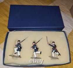 SW Civil War Lead Union Officer Marching Soldiers Lead Set MIB OSS NRFB