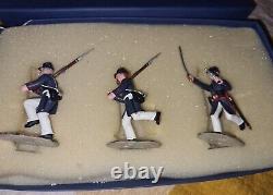 SW Civil War Lead Union Officer Marching Soldiers Lead Set MIB OSS NRFB