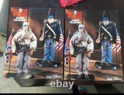 Set of 2 Hasbro 1997 GI Joe Civil War Set. Potomac Union & Virginia Confederate