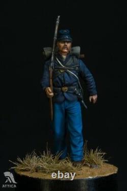Soldier #4 of Union Army at American Civil War 135 Painted Toy Soldier Art