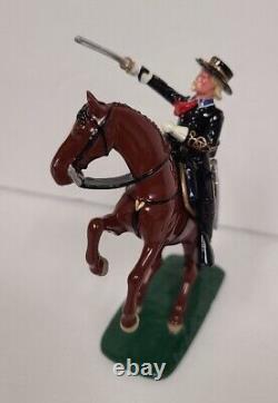 Soldiers of the World Amer Civil War Set #ACWith1A Gen George Custer withHorse NIB