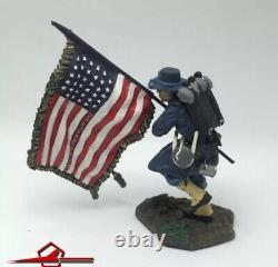 THE COLLECTORS SHOWCASE Civil War Soldier CS00249 Iron Brigade Command 2 Pieces