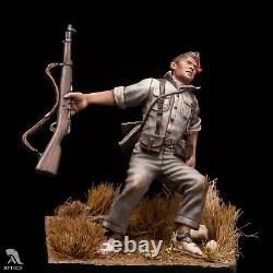 The Falling Soldier at Spanish Civil War Painted Toy Miniature Pre-Sale Art