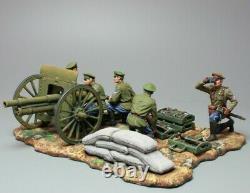 Tin soldier, General Kornilov's artillery, the Russian Civil War. The White Army