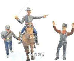 Tonka Employee Owned Prototype Unknown Set 6 5 Piece Civil War Figures