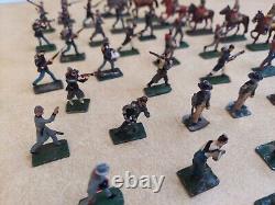 Union Of South Africa Civil War Era Lead Toy Soldiers Figures 20mm Lot of 40