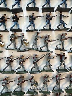 Union Of South Africa Civil War Union Rebel Lead Toy Soldiers Figures 1.25 Lot