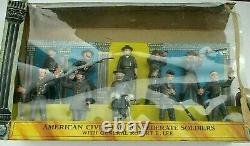Vintage 1960 Warriors of the World Rare Box Set Civil War Confederate Soldiers
