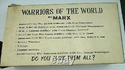 Vintage 1960 Warriors of the World Rare Box Set Civil War Confederate Soldiers