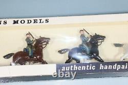 Vintage Britains Toy Soldiers US Civil War Confederate Cavalry Set 9286 4 Pc 10