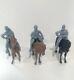 Vintage CTS 6 Piece Set Of Civil War Generals On Horseback Unique RARE Set
