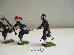 Vintage Regal Toy Lead Soldiers Civil War Pennsylvania Volunteer Infantry NOS