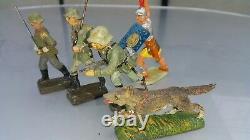 Vintage Russian Revolution Soldiers Lot CIVIL War Set Toys Plastic Ussr Cccp